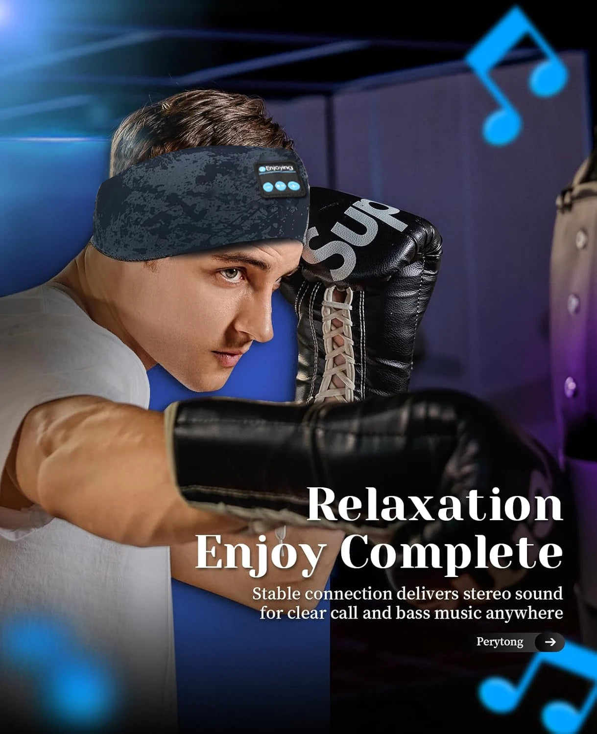 Bluetooth Sleep Headband Headphones