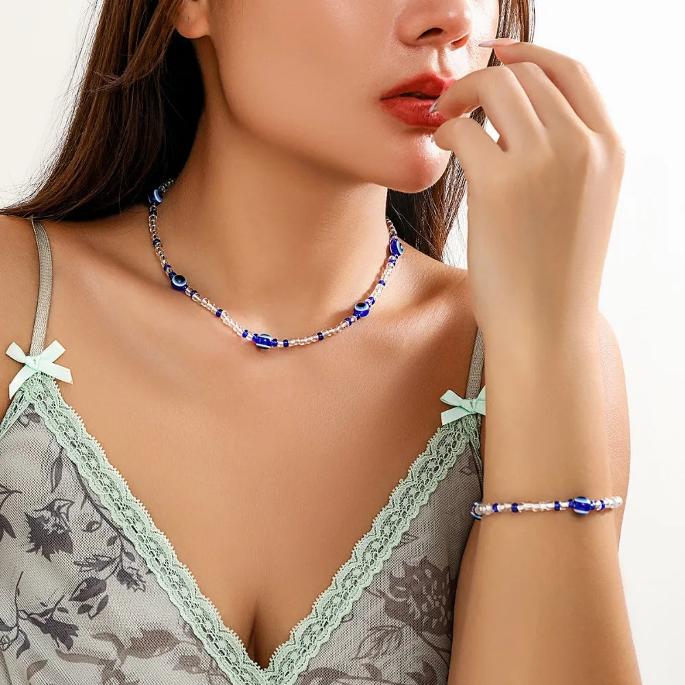 Boho Layered Necklace Set