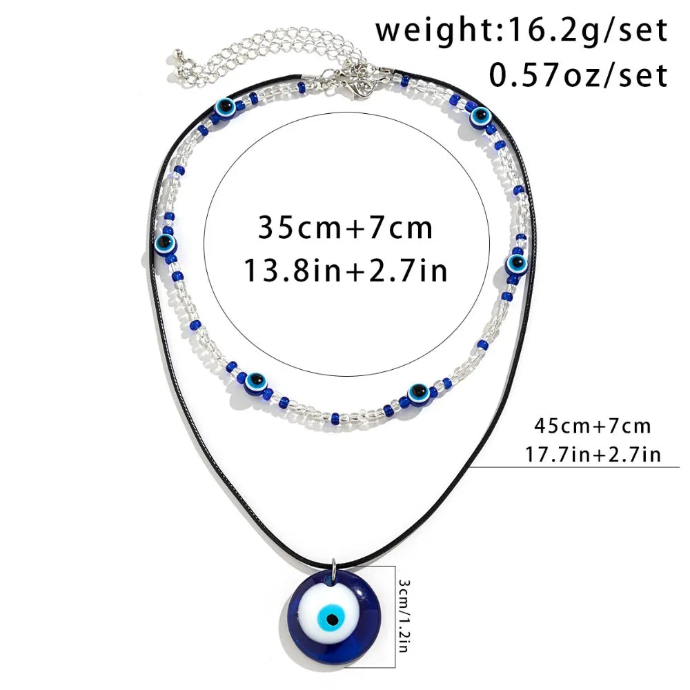 Boho Layered Necklace Set