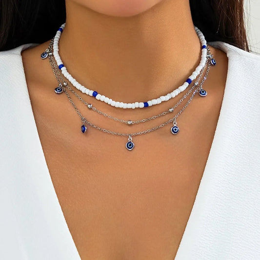 Boho Layered Necklace Set